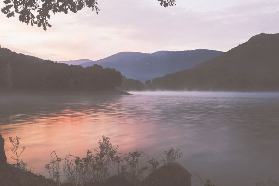 Kalter See in Sardinien - dann doch lieder warm duschen
